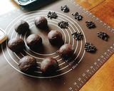 おうちカフェ★真っ黒みるくチョコパン作り方2写真