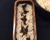如月17　玄米ご飯 粒うに×菜花作り方2写真