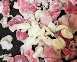 おつまみ♡ニンニク&豚小間♡塩炒め作り方4写真