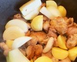 煮込むだけ！鶏もも肉のトマト缶煮込み作り方5写真