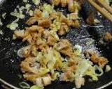 インドネシア料理　ナシゴーレン__Indonesian Fried Rice with chicken and shrimp作り方5写真