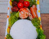 鬼滅の刃 伊之助 キャラ弁作り方1写真