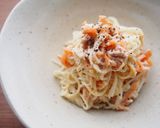 そうめん・ツナ・人参のカレーマヨ和え！作り方6写真