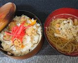 ベビーホタテご飯作り方8写真