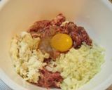焼肉風あらびきハンバーグ作り方4写真