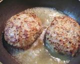 焼肉風あらびきハンバーグ作り方7写真