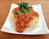 お肉無しの極旨自家製ミートソースパスタ!作り方5写真