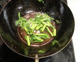 春菊炒め作り方5写真