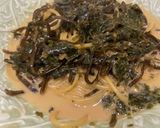 覚書★海苔と昆布のクリームパスタ作り方3写真