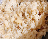 【炊飯器で簡単】帆立バター炊き込みごはん作り方4写真