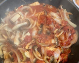 塩鮭ムニエル　トマトソースかけ作り方6写真