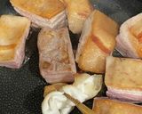 豚の角煮　辛子ネギソース作り方3写真