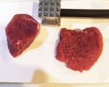 外国産豚ヒレ肉でも美味！ポークチャップ作り方1写真