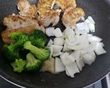【簡単】チキンカチャトーラ【減塩】作り方3写真