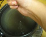 モヤシと油揚げのお鍋作り方6写真