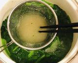 ♡ほうれん草と卵のお味噌汁♡作り方4写真