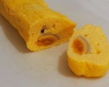 おつまみに最高 味卵入だし巻き玉子♪作り方3写真