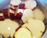 さつまいもとレーズン♪ときどきリンゴ作り方1写真