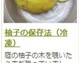 柚子の保存法(冷凍)作り方12写真