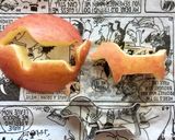 愛犬誕生日ケーキ　サツマイモ、林檎、苺作り方13写真