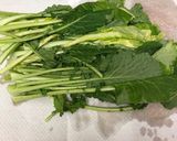 カブの葉の胡麻炒め作り方2写真