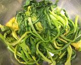 カブの葉の胡麻炒め作り方6写真
