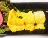 卵焼き&キムチ&豆腐&花ハムサラダ♡作り方3写真