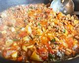 ペペロンチーノ風大人のミートソースパスタ作り方4写真