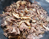 簡単な牛肉ときのこのしぐれ煮作り方5写真