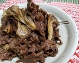 簡単な牛肉ときのこのしぐれ煮作り方7写真