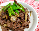 簡単な牛肉ときのこのしぐれ煮作り方8写真