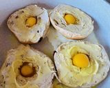 ベーグルエッグを朝食に♡作り方3写真