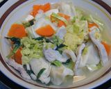豆腐ともちの一人鍋作り方6写真
