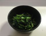 時短でほうれん草のおひたし作り方4写真