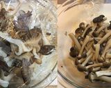 鯖水煮と茸と白菜のおろしポン酢サラダ作り方3写真