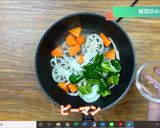 ゆで干し大根の根菜炒め作り方1写真