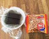 5分で出来る「柿ピーチョコ」作り方1写真