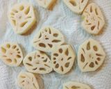 焼くだけ～外サクッ塩れんこん焼き作り方2写真