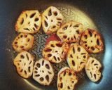 焼くだけ～外サクッ塩れんこん焼き作り方3写真