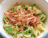 春キャベツと桜えびのごま味噌和え作り方4写真