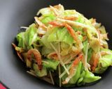 春キャベツと桜えびのごま味噌和え作り方5写真