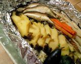 お酒のお供に！あわびの蒸し焼き作り方7写真