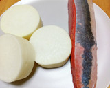 ぶり大根2(安かったのでサシミ用を使い)作り方1写真