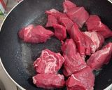 牛すね肉の赤ワイン煮込みシチュー作り方3写真