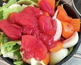 牛すね肉の赤ワイン煮込みシチュー作り方4写真