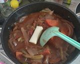 牛すね肉の赤ワイン煮込みシチュー作り方5写真