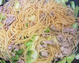 豚こまとキャベツの甘辛パスタ（作り置き）作り方4写真