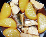ぶり大根2(安かったのでサシミ用を使い)作り方9写真