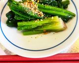 麺つゆ洗いホウレン草のお浸し。作り方8写真