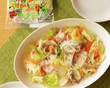 カット野菜とチンする焼ビーフンの作り方作り方1写真